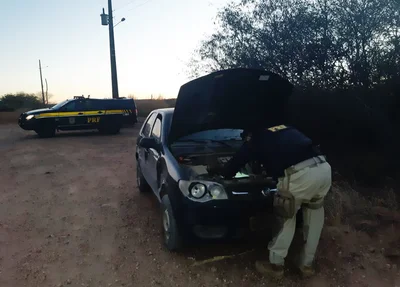 PRF prende homem acusado de receptação na BR 135