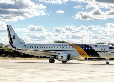 Avião da FAB em São Raimundo Nonato