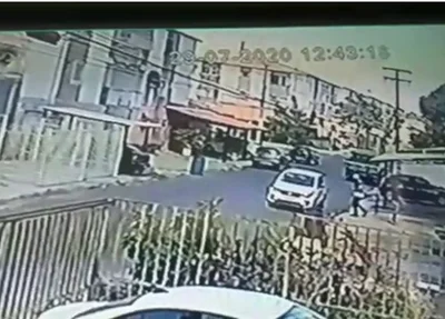 Câmera flagra roubo de veículo no conjunto Morada Nova
