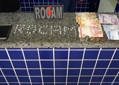 Droga apreendida pela Polícia Militar