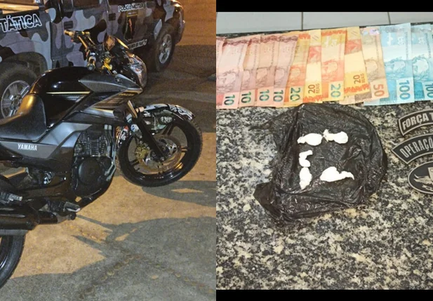 Força Tática de Valença do Piauí prende acusado de tráfico