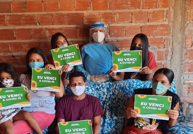 Família de seis pessoas vence a covid-19 no interior do Piauí