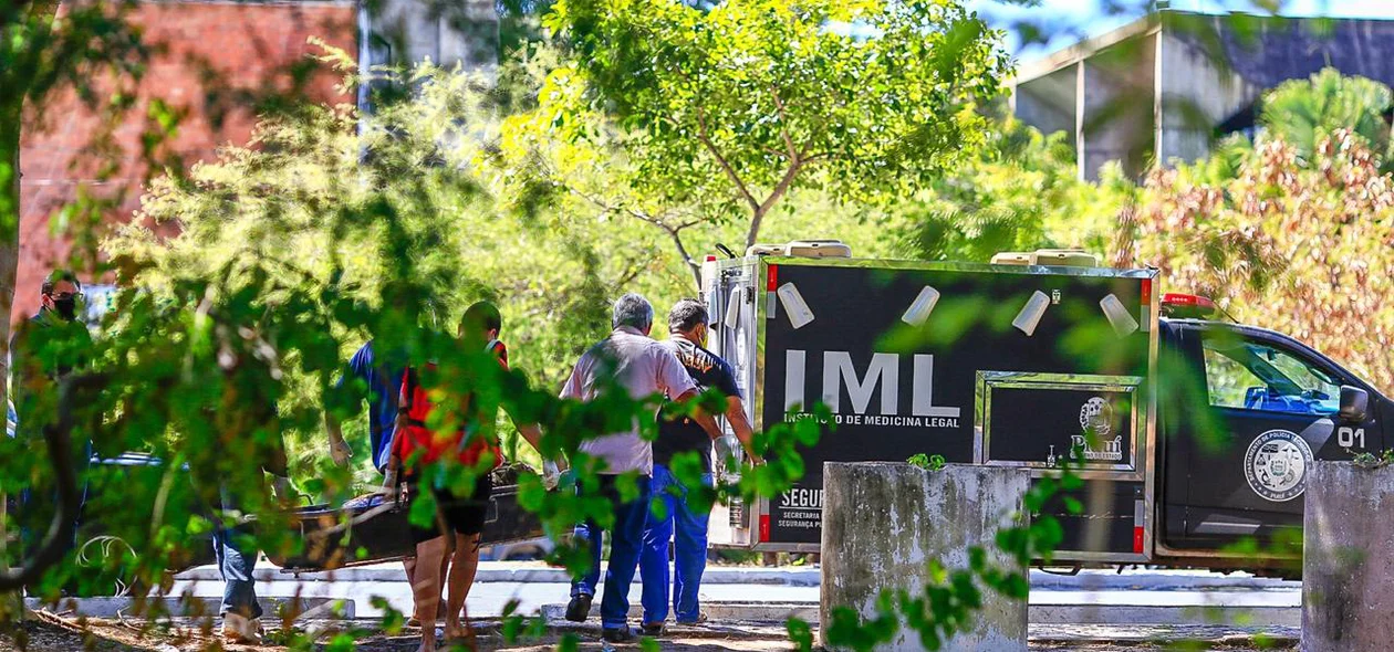 IML retirou o o corpo do local 