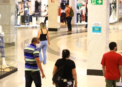 Os shoppings poderão funcionar de terça a sexta