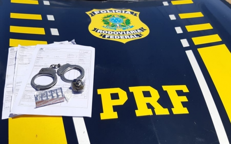 Prisão foi realizada pela PRF