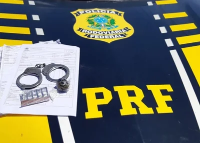 Prisão foi realizada pela PRF