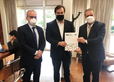 Firmino se reuniu com Rodrigo Maia