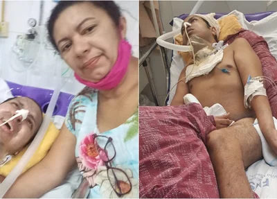 Marlene Sila pede ajuda para o filho Marcos Victor