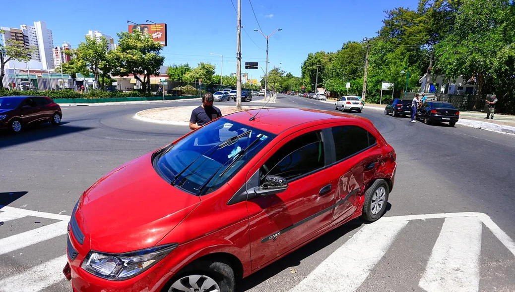 Veículo envolvido no acidente na zona leste de Teresina