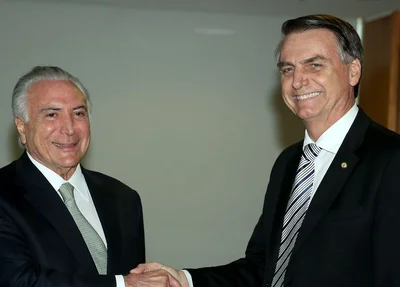 Michel Temer e Bolsonaro