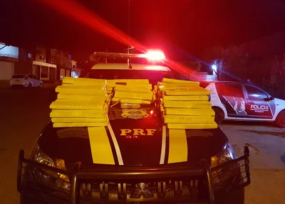 PRF apreende quantidade de drogas na BR 316 em Picos