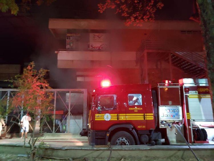 Incêndio no Shopping da Cidade