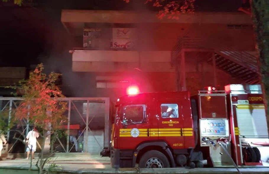 Incêndio no Shopping da Cidade