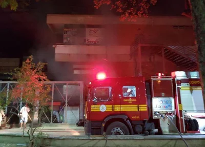 Incêndio no Shopping da Cidade