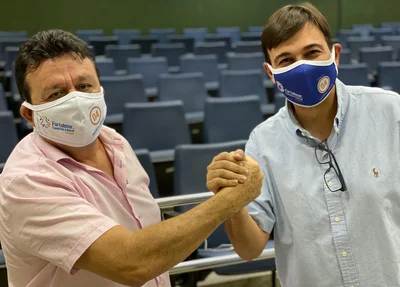 Carlos Sait e André Macêdo