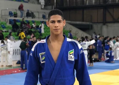 Judoca piauiense Felipe Silva