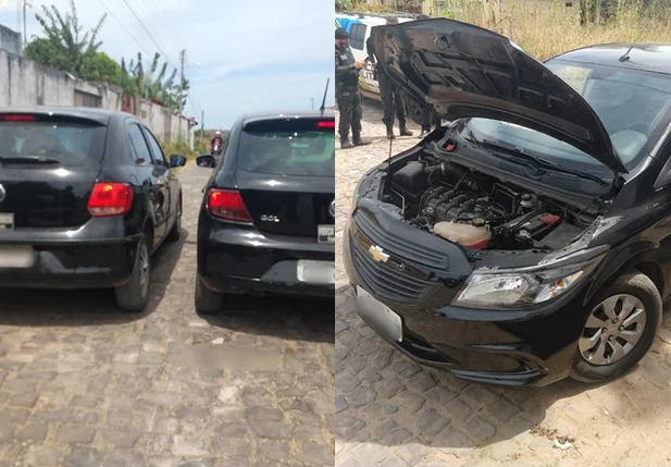 Veículos apreendidos na Nova Teresina