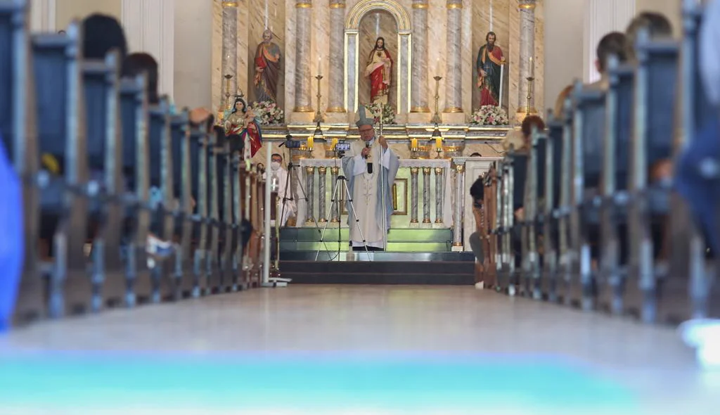 Missa foi celebrada pelo arcebispo Dom Jacinto