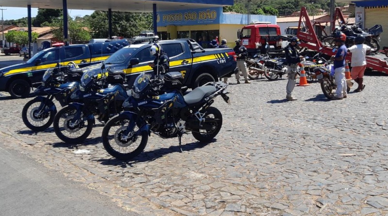 Operação Duas Rodas realizada pela PRF