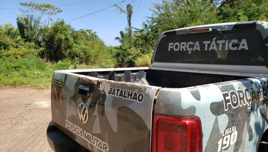 Policiais do 5º Batalhão de Polícia Militar foram acionados