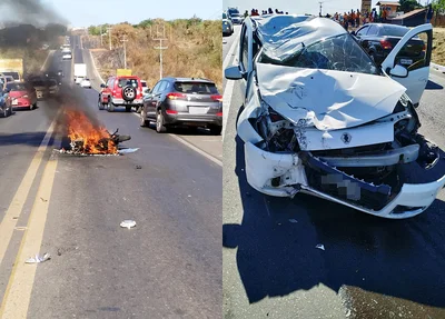 Acidente na BR 316 em Timon