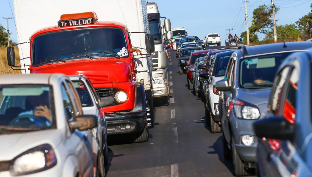 Congestionamento na BR - 316