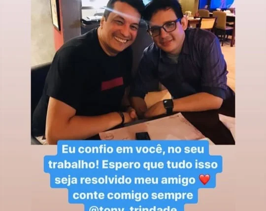 Amigos lançam campanha em apoio a Tony Trindade