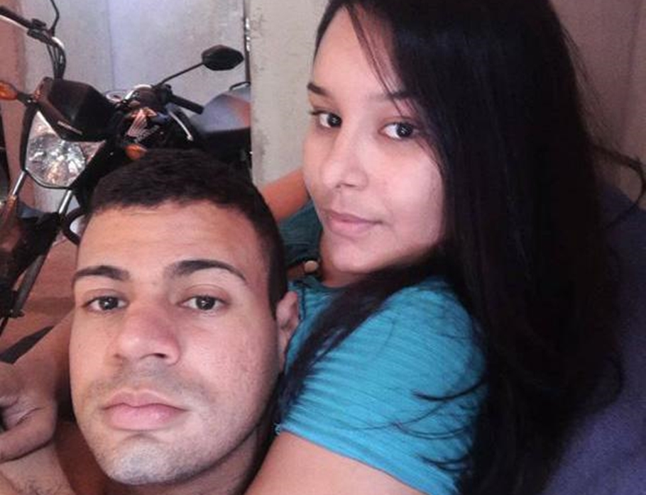 Soldado Lucas Soares e Raynara Mesquita