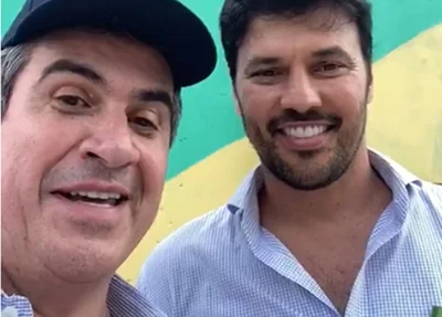 Ciro Nogueira ao lado de Fábio Faria