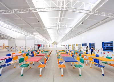 Escola Municipal Moaci Madeira Campos, no Santa Sofia