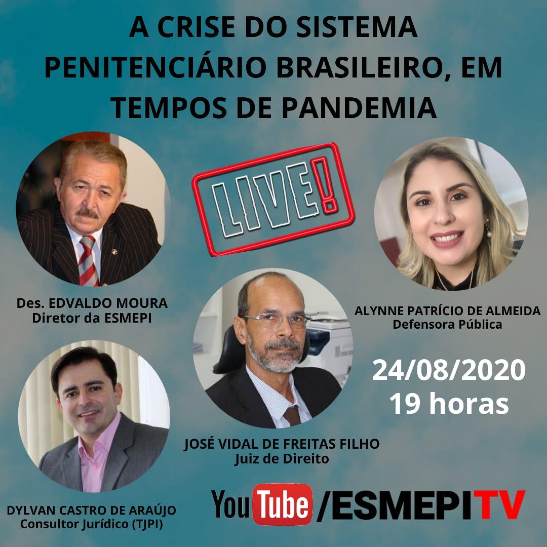 Participantes da live 