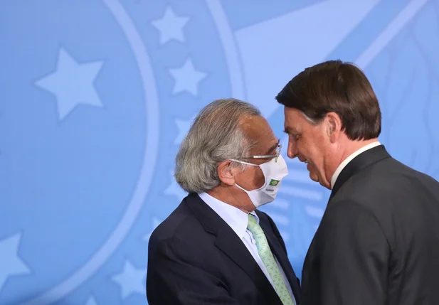 Bolsonaro e Paulo Guedes