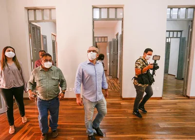 Firmino visita nova sede da Fundação Monsenhor Chaves