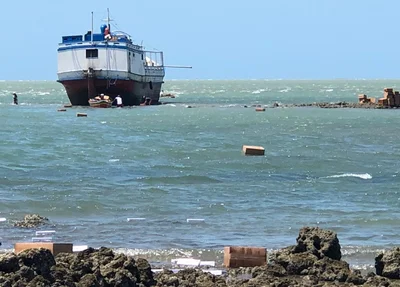 Carga de cigarros ao mar