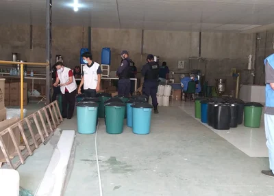 Fábrica clandestina é fechada em Teresina