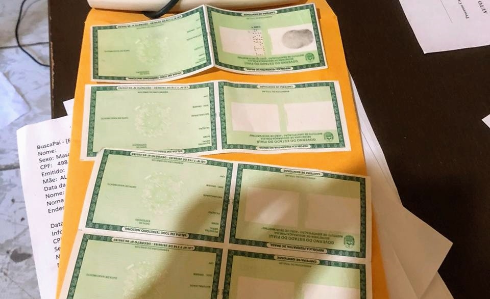 Material apreendido pela Polícia Federal