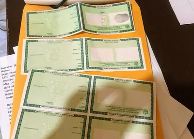 Material apreendido pela Polícia Federal