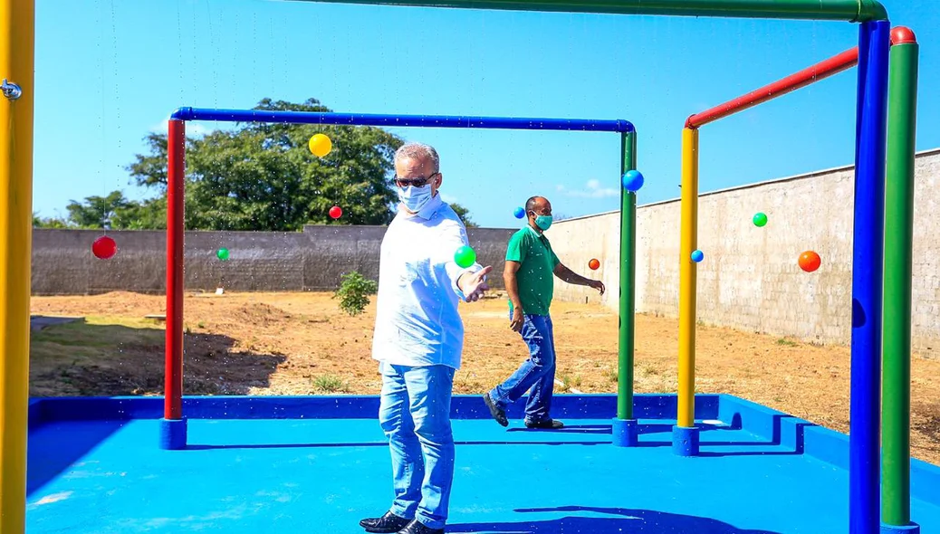 Creche está em obras