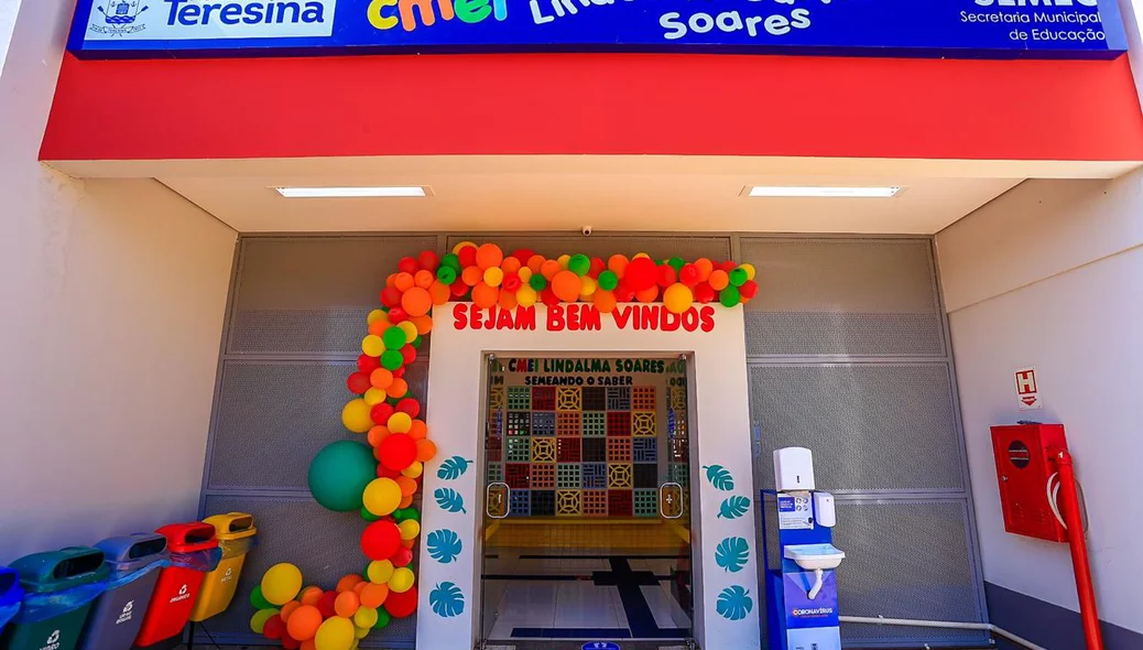 Entrada da creche
