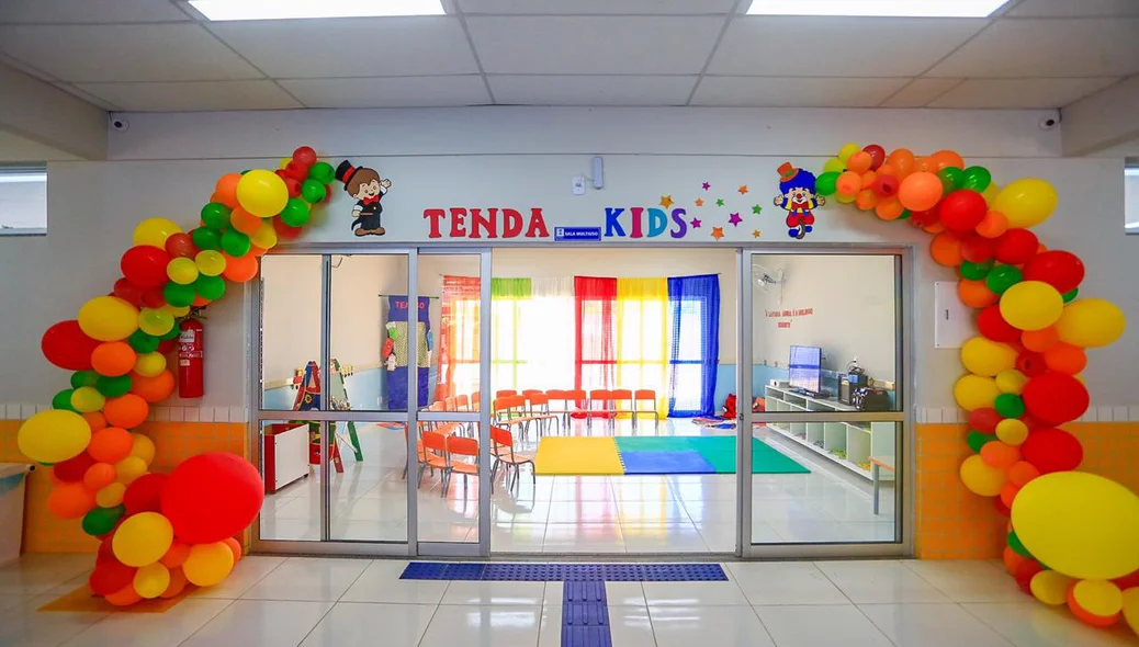 Espaço kids da creche