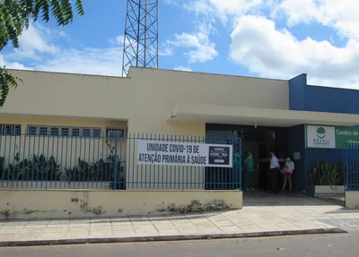 Unidade Covid-19 na cidade de Oeiras