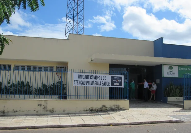 Unidade Covid-19 na cidade de Oeiras