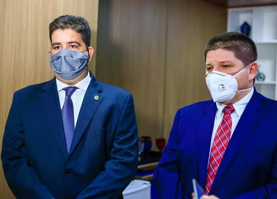 Vereadores Luís André e Zé Filho