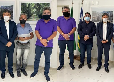 Deputado João Mádison participa de audiências com Wellington Dias