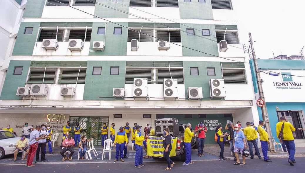 Manifestação por melhorias
