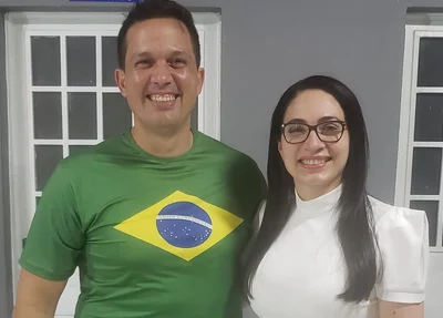 Major Diego Melo e Elisvânia Rodrigues