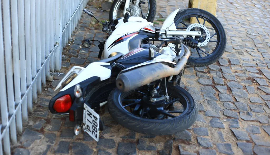 Motocicleta do policial 