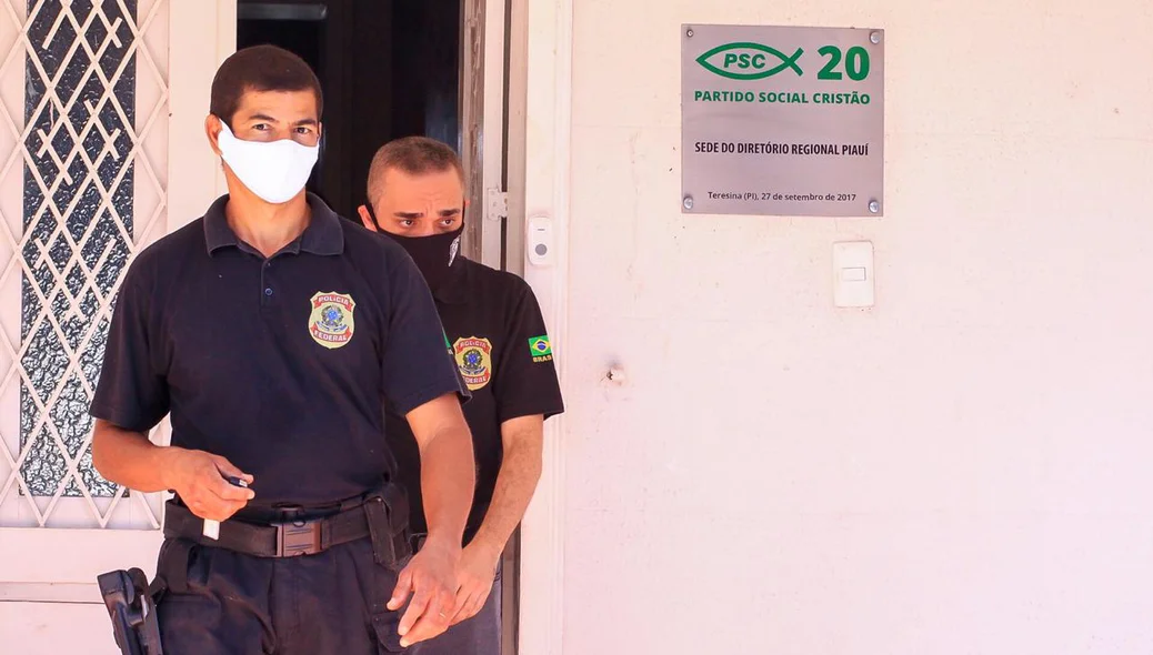 Polícia Federal na Sede do PSC