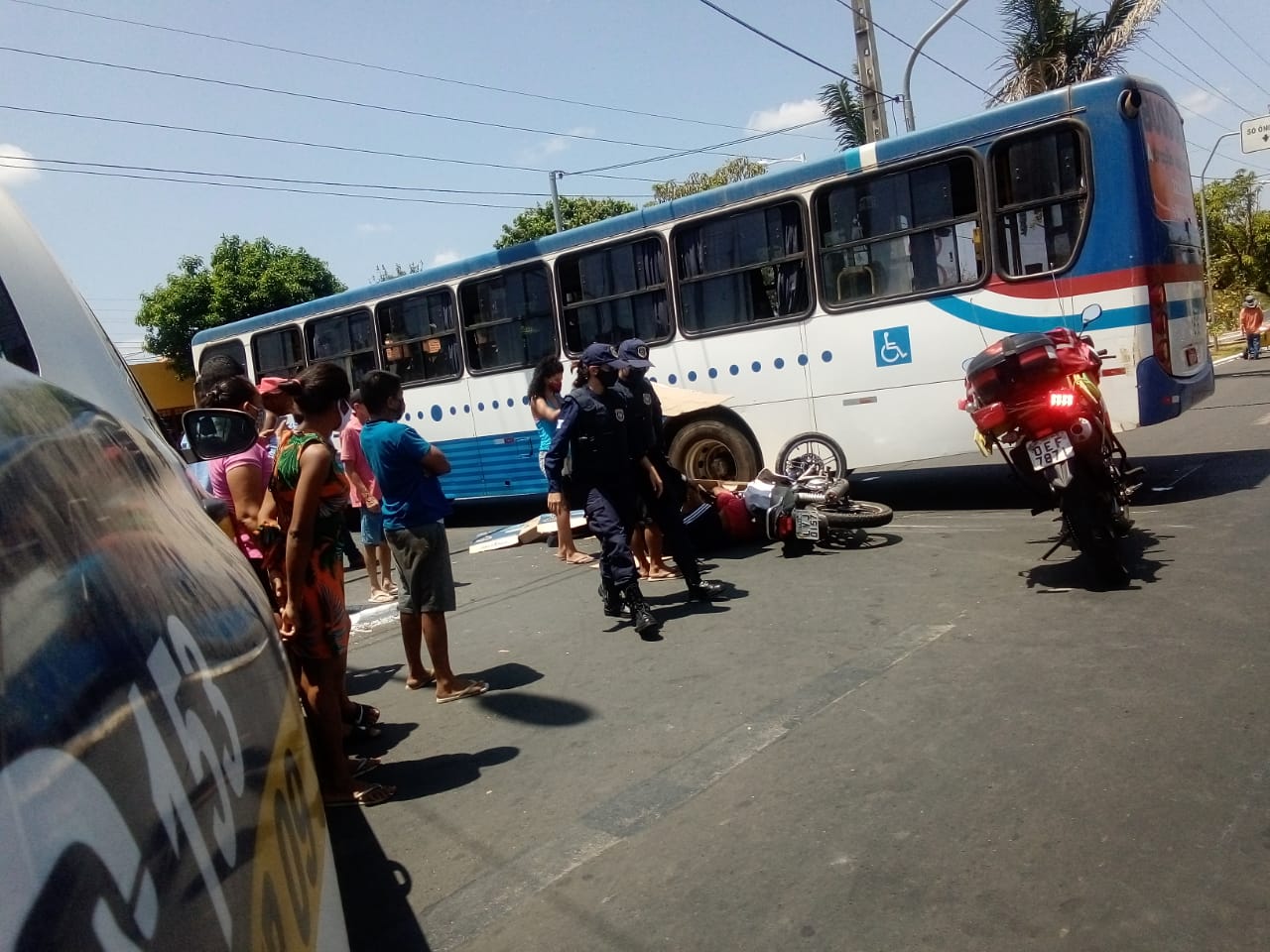 Acidente na zona sul de Teresina