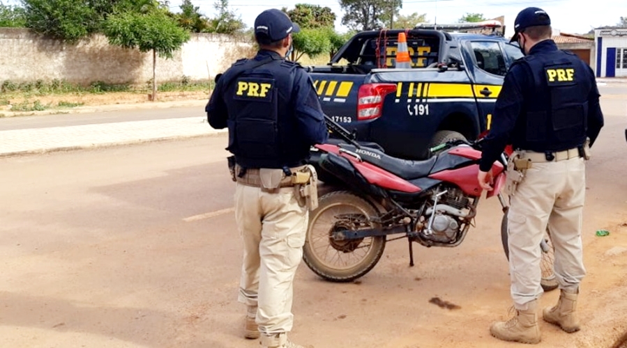 PRF recupera em Cristalândia veículo roubado em Palmas, no Tocantins
